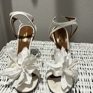 Aquazzura Flower Heel